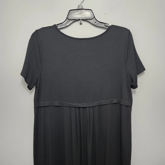 J.jill wherever collection women's black dress size S short sleeve - Picture 6 of 7
